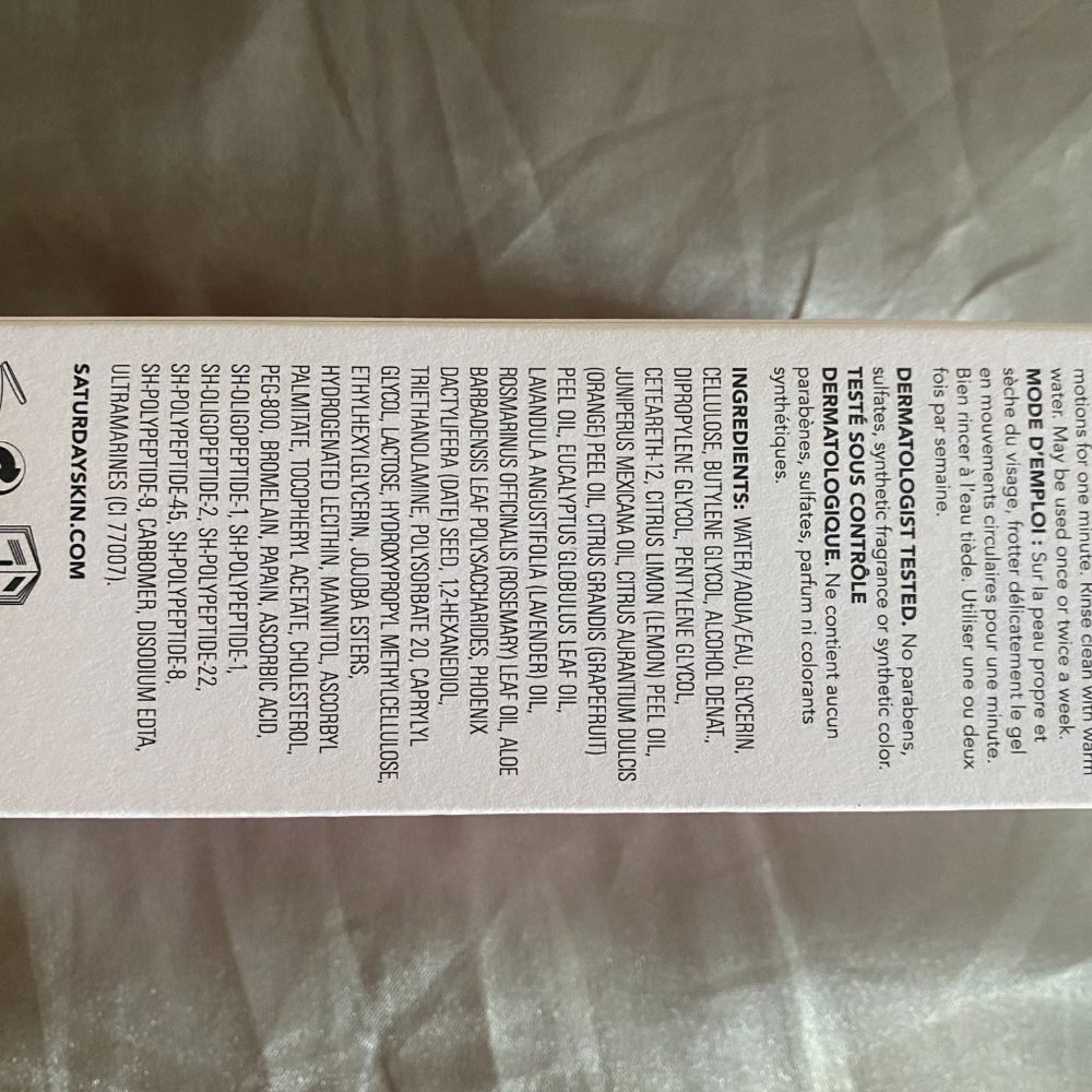 Saturday Skin Rub-a-Dub Refining Peel Gel - Picture 3 of 3